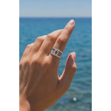 Bague Colyne argenté