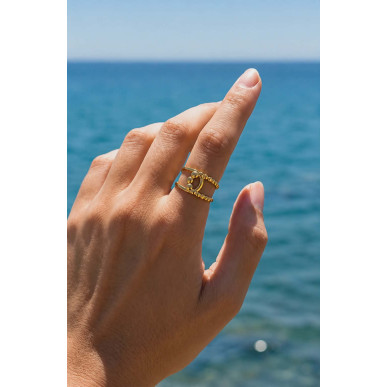 Bague Colyne doré