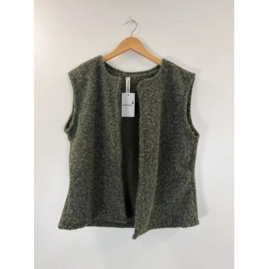 Gilet Lauréna kaki