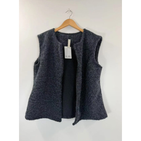 Gilet Lauréna bleu marine