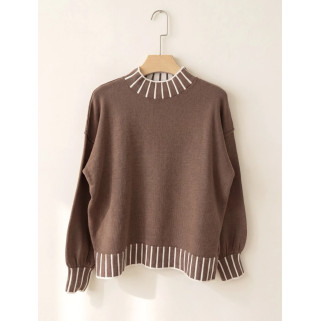 Pull Nina marron