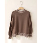 Pull Nina marron