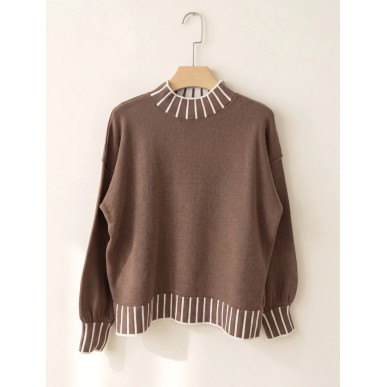 Pull Nina marron
